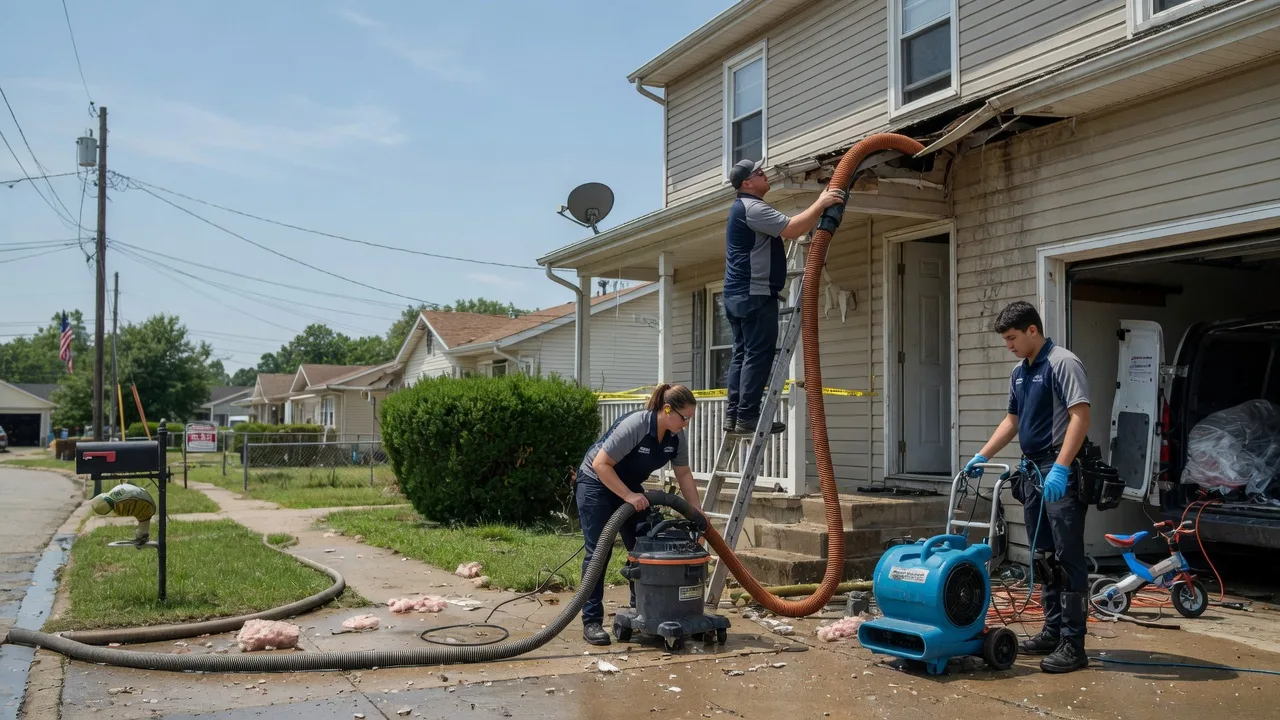 Water Damage Restoration in Castleton, IL near me